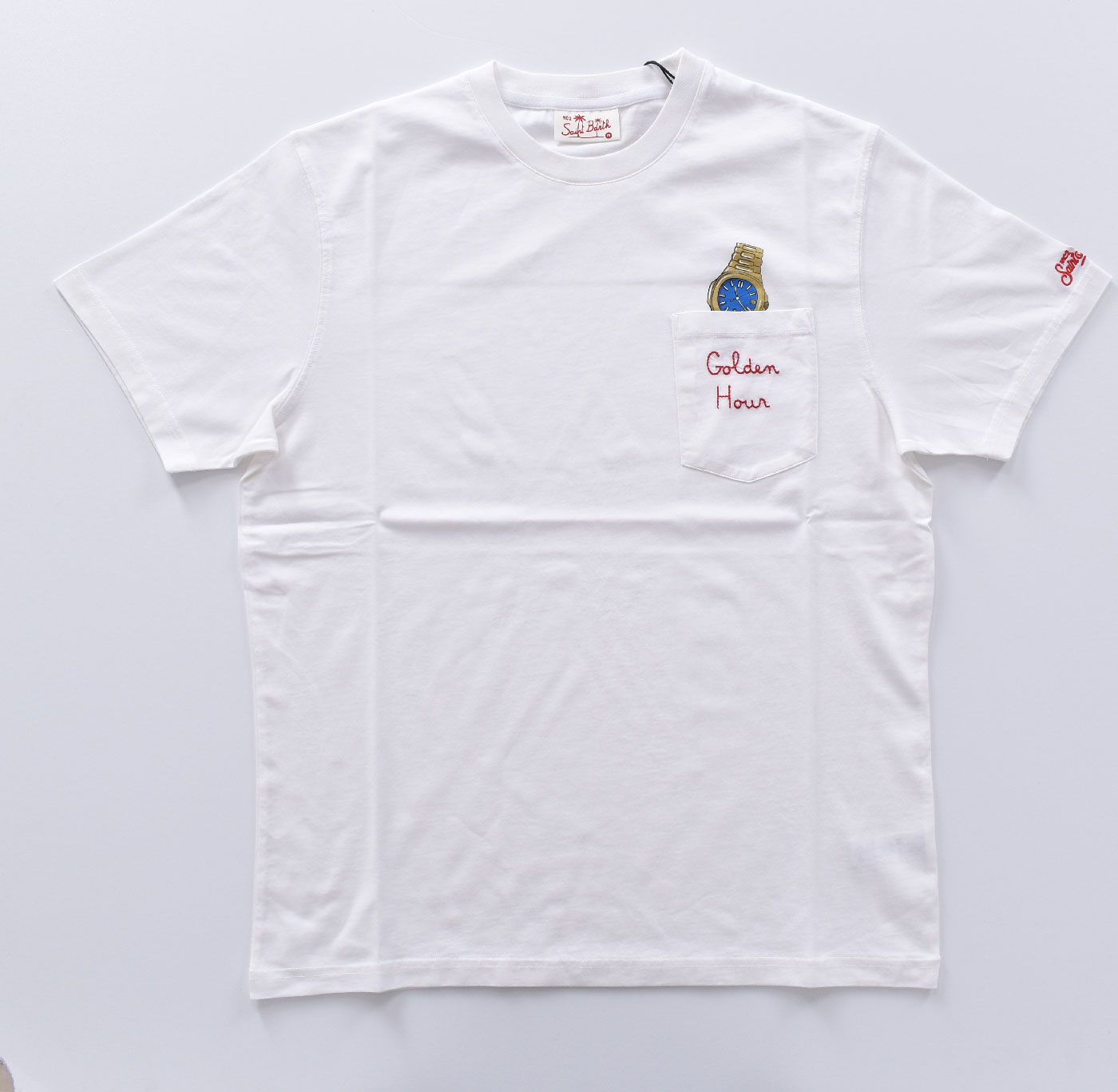 Mc2 Saint Barth golden hour watch t-shirt - MC2 SAINT BARTH